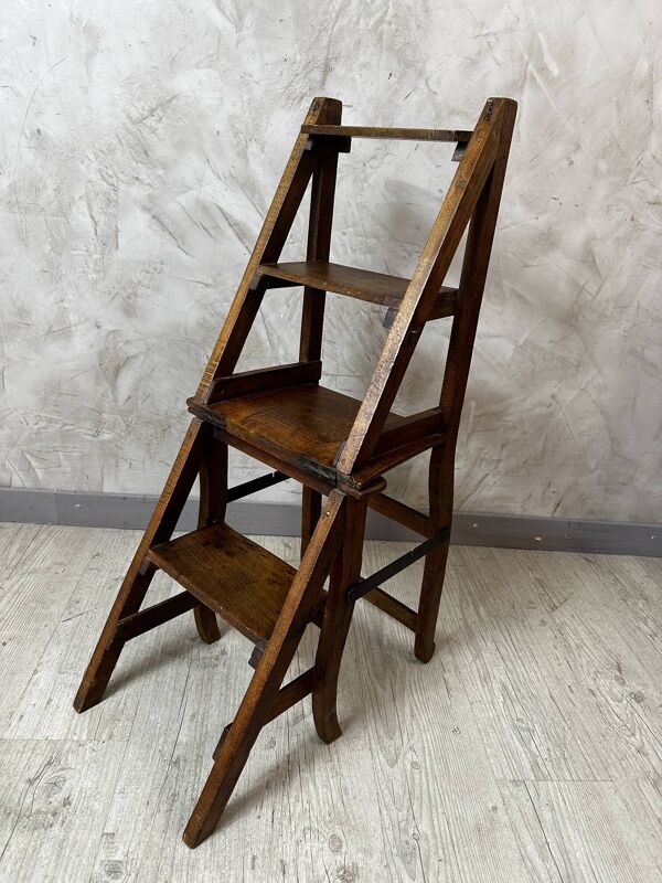 Chaise-Escabeau