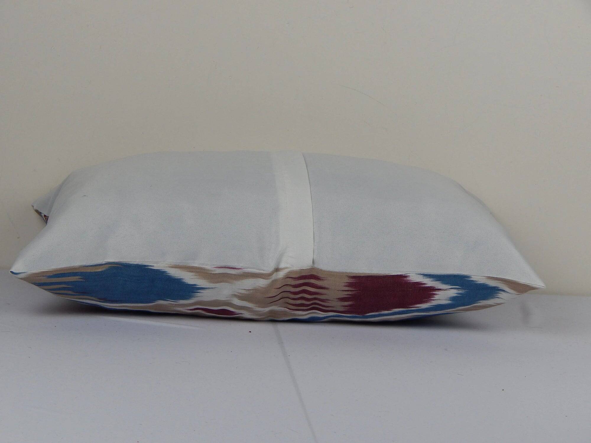 Vintage ikat cushion cover 30x51 cm