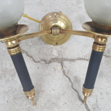 Double wall lamps, gallows, neo classic, mid century, 50