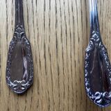 Silver plated fish service