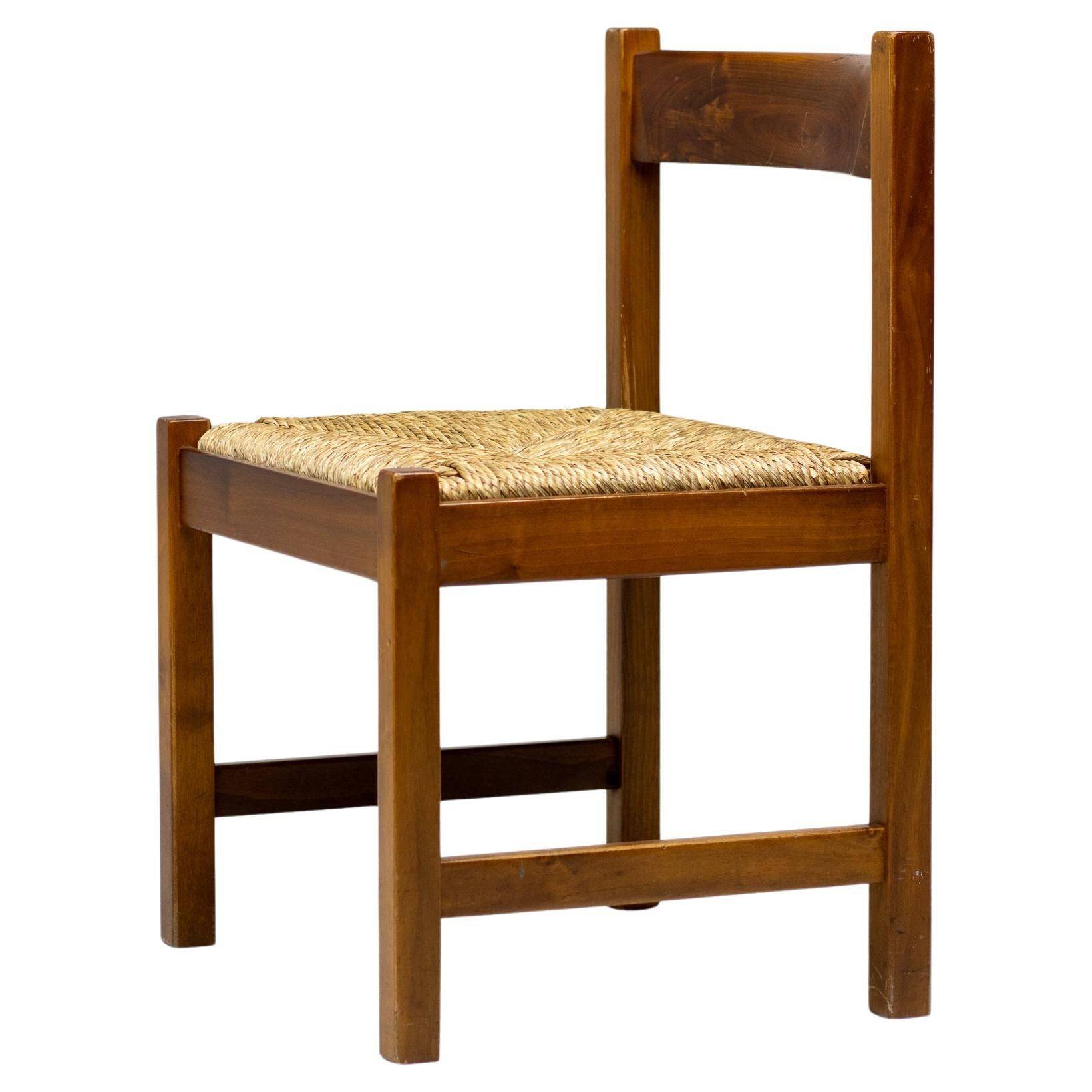 Set of four Torbecchia dining chairs by Giovanni Michelucci for Poltronova.