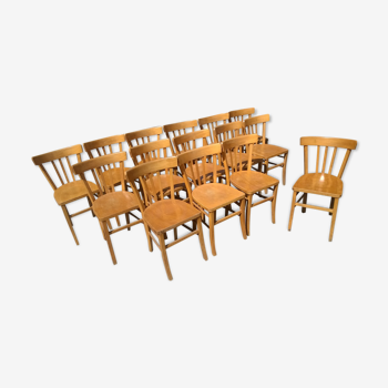 Lot de 15 chaises bistrot