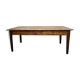 Table de ferme en pin, années 50