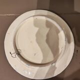 Vintage handmade ceramic plate