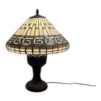 Tiffany-style Art Deco lamp