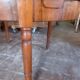 Large extendable oval table up to 3 metres, walnut.