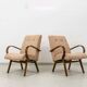 Armchairs type 53 by J. Smidek, Ton, Czechoslovakia, 1960s, set of 2