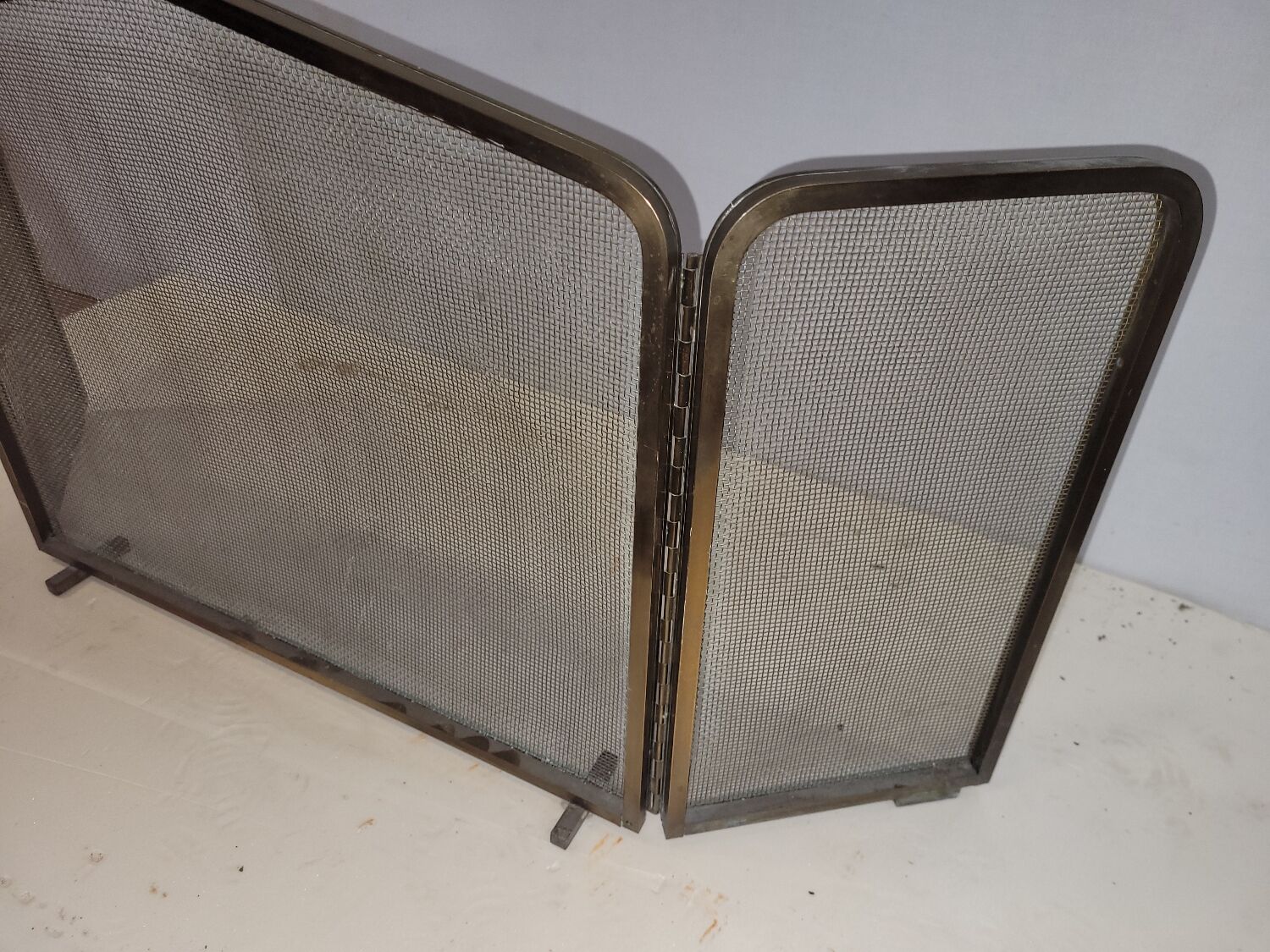 Brass chimney firewall