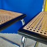 Series of 4 chairs B32, Marcel Breuer design