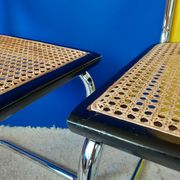 Series of 4 chairs B32, Marcel Breuer design