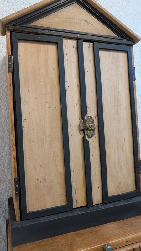 Small antique wardrobe from the 1930s-1940s.