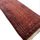 Handmade oriental hallway rug, 180cm x 70cm.