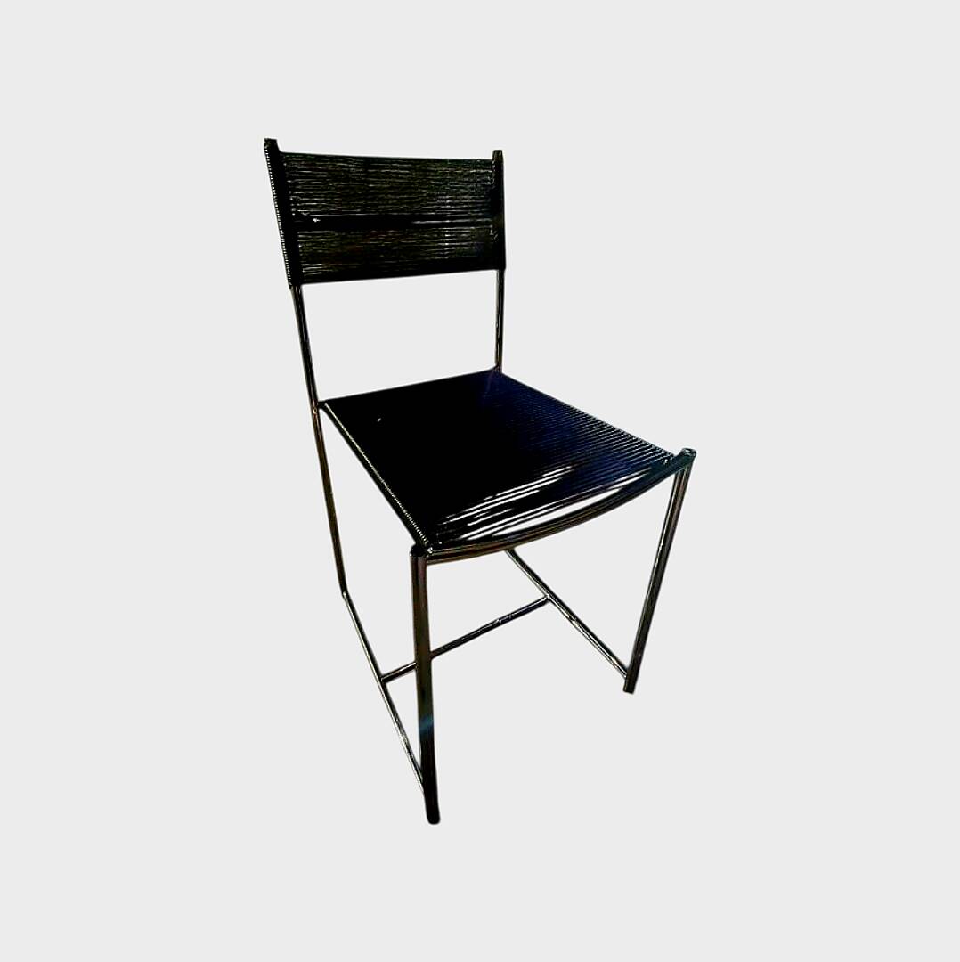 Set of 4 "spaghetti" chairs by Giandomenico Belotti for Alias