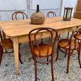 Large bistro table old farmhouse table solid wood Length 200 x Width 98 cm