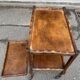 Solid wood rolling bar Louis XV early 20th century