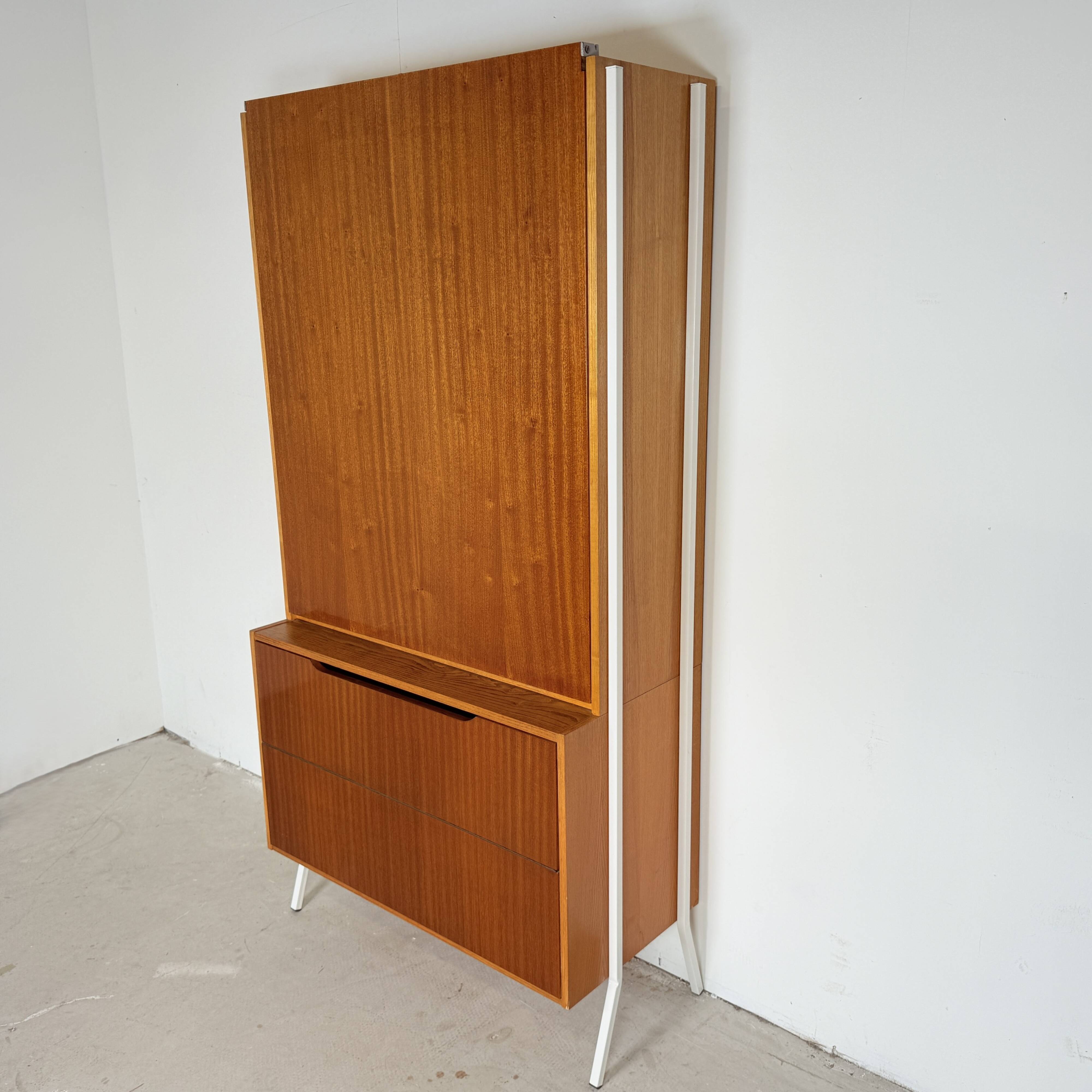 Coffre à jouets/coffre à couvertures vintage avec table, Frantisek Jirak