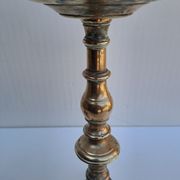 Pair of bronze torches 17th
