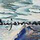 Impressionist paintings - pair of oil on cardboard signed by Jehann BERJONNEAU