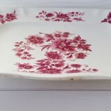 Old rectangular flat Sarreguemines Aubusson collection