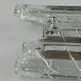 Wall lamp Wall Sconce Fischer Leuchten Germany Ice Glas Design