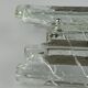 Wall lamp Wall Sconce Fischer Leuchten Germany Ice Glas Design