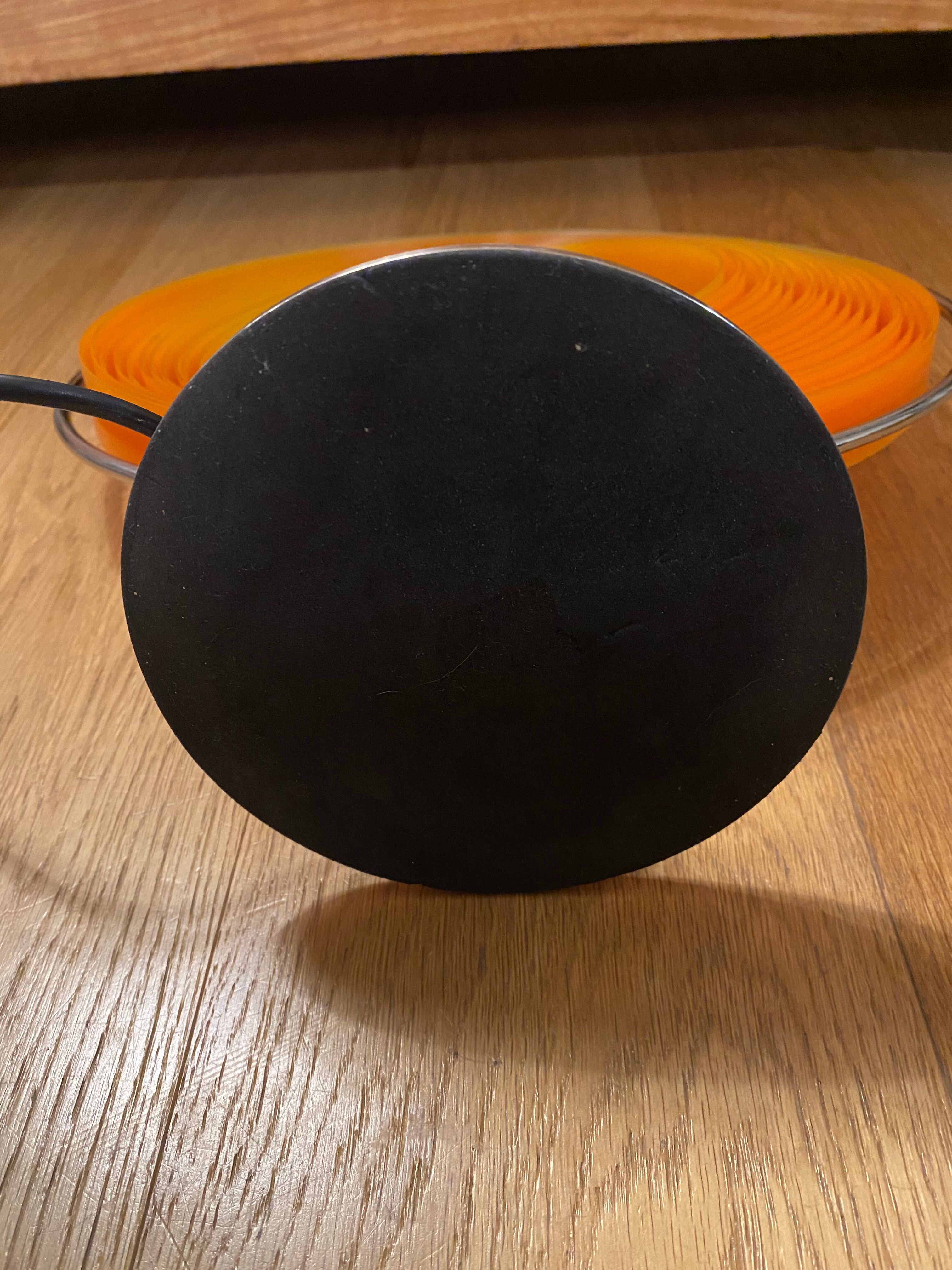 Moon orange lamp Kare vintage design 80s