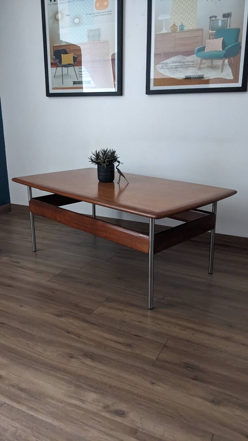 Vintage Scandinavian design coffee table