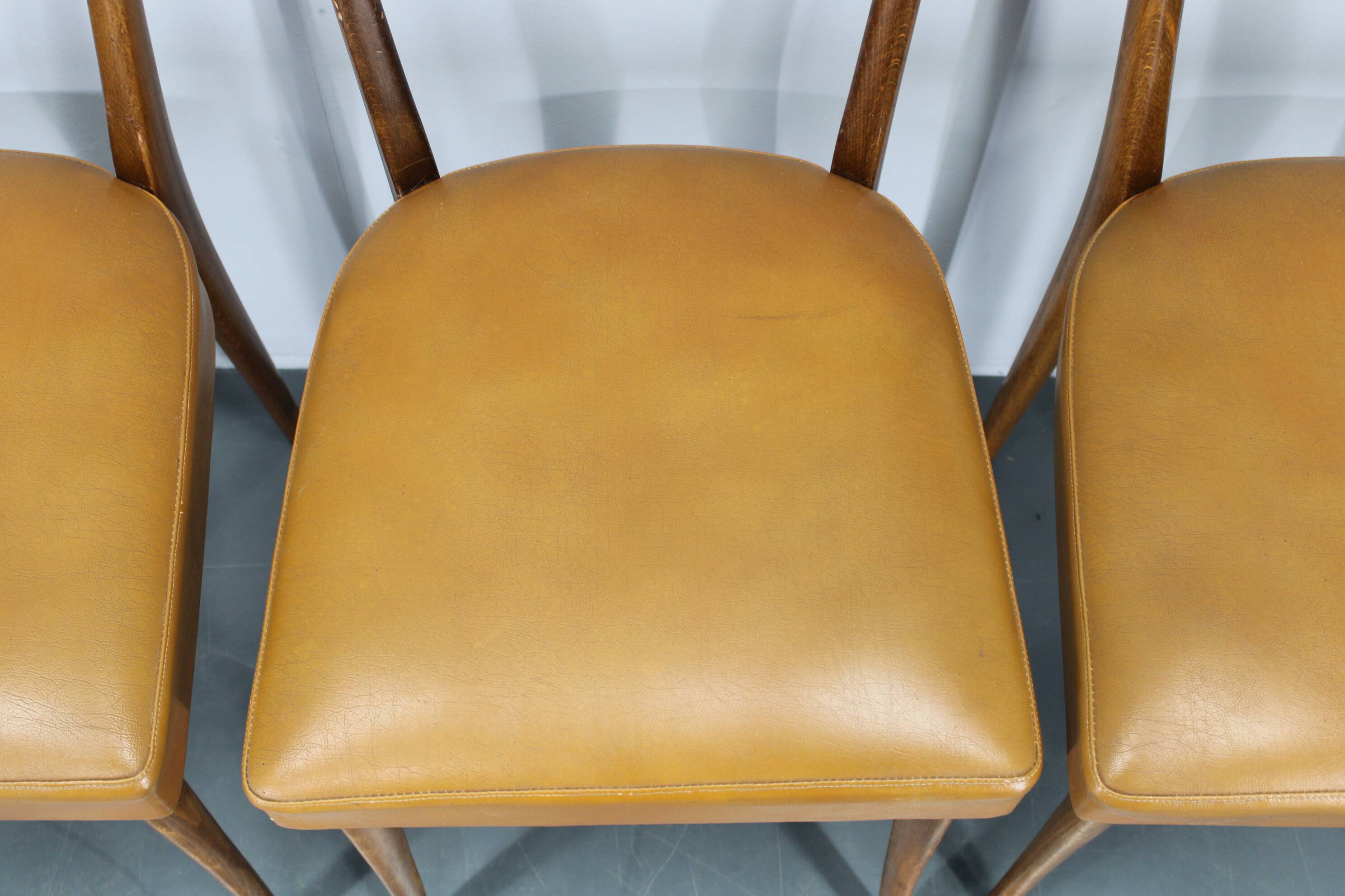 1950s Set of Four Italian Dining Chairs