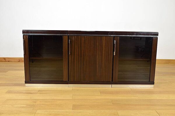 Meuble 3 Éléments Formant Enfilade Vintage 1970 – Italie