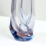 Grand vase en verre de Murano par Hospodka, Tchécoslovaquie 1960