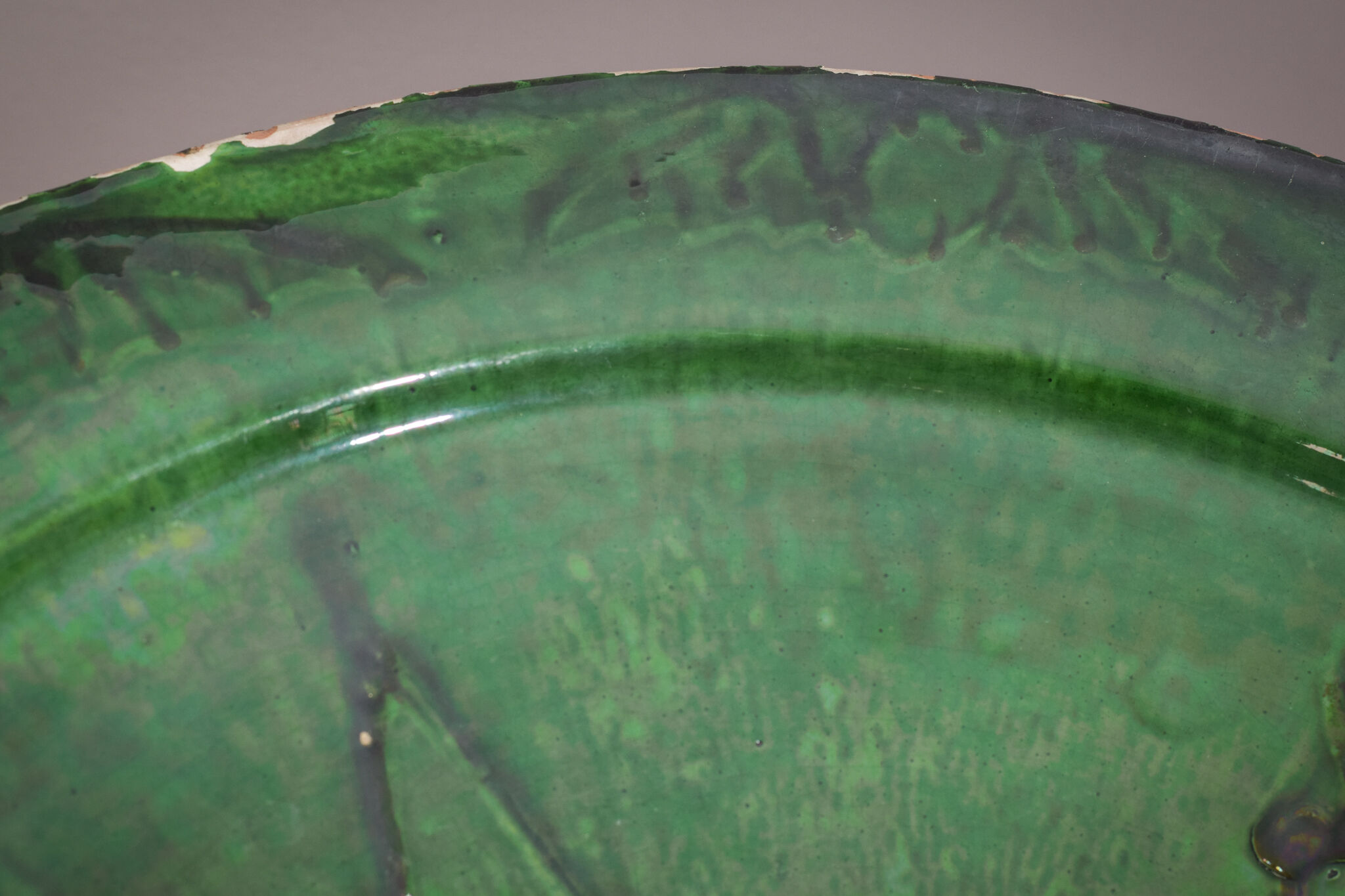 Early Folk Art Plate