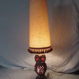 Large ceramic desk lamp Lava year 70