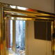 Brass mirror from the 1970's - 72cm x 86cm