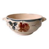 Eared salad bowl digoin sarrreguemines 30s-40s