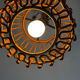 Rattan and bamboo suspension by Franco Albini