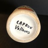 Large earthenware bottle by Roger Capron Vallauris