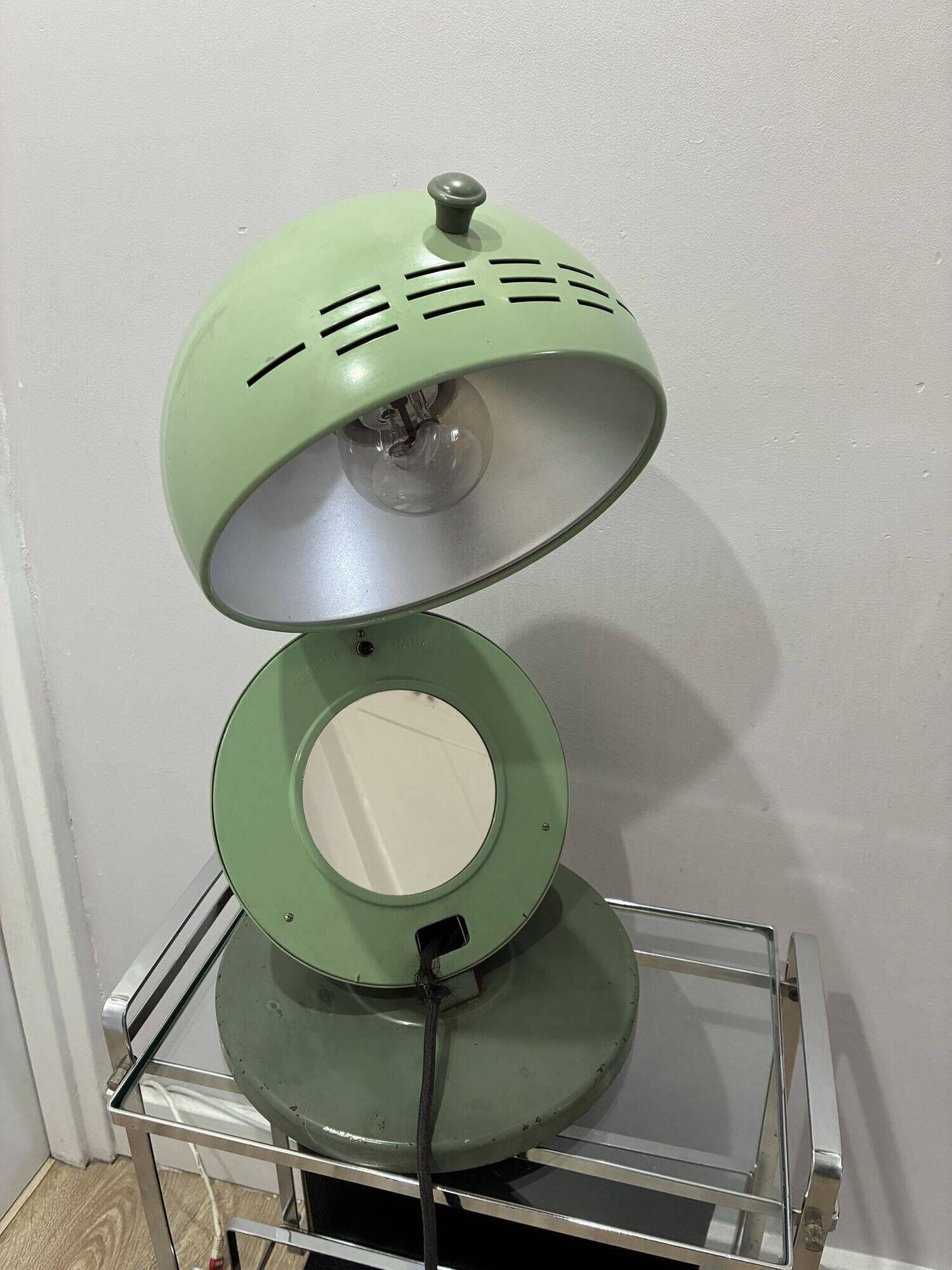Hanau S 100 pre-war quartz lamp, Bauhaus era, 1920s-30s