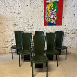 6 Roche Bobois chairs, 1980s vintage