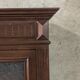 Solid wood display cabinet