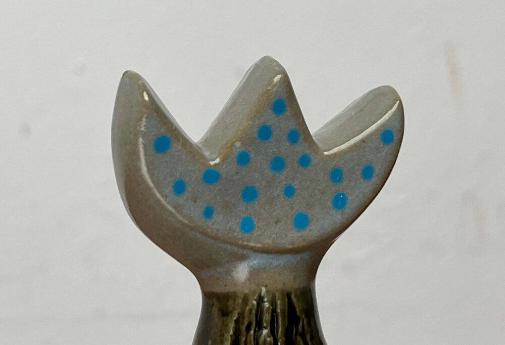 Modern Swedish studio pottery from the mid-century, Bagdad House 2 series by Bertil Vallien for Gustavsberg 1960s.