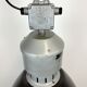 Industrial black enamel pendant lamp from Elektrosvit 1960s