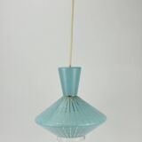 Lustre en verre forme diabolo