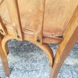 Mismatched bistro chairs