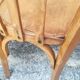 Mismatched bistro chairs