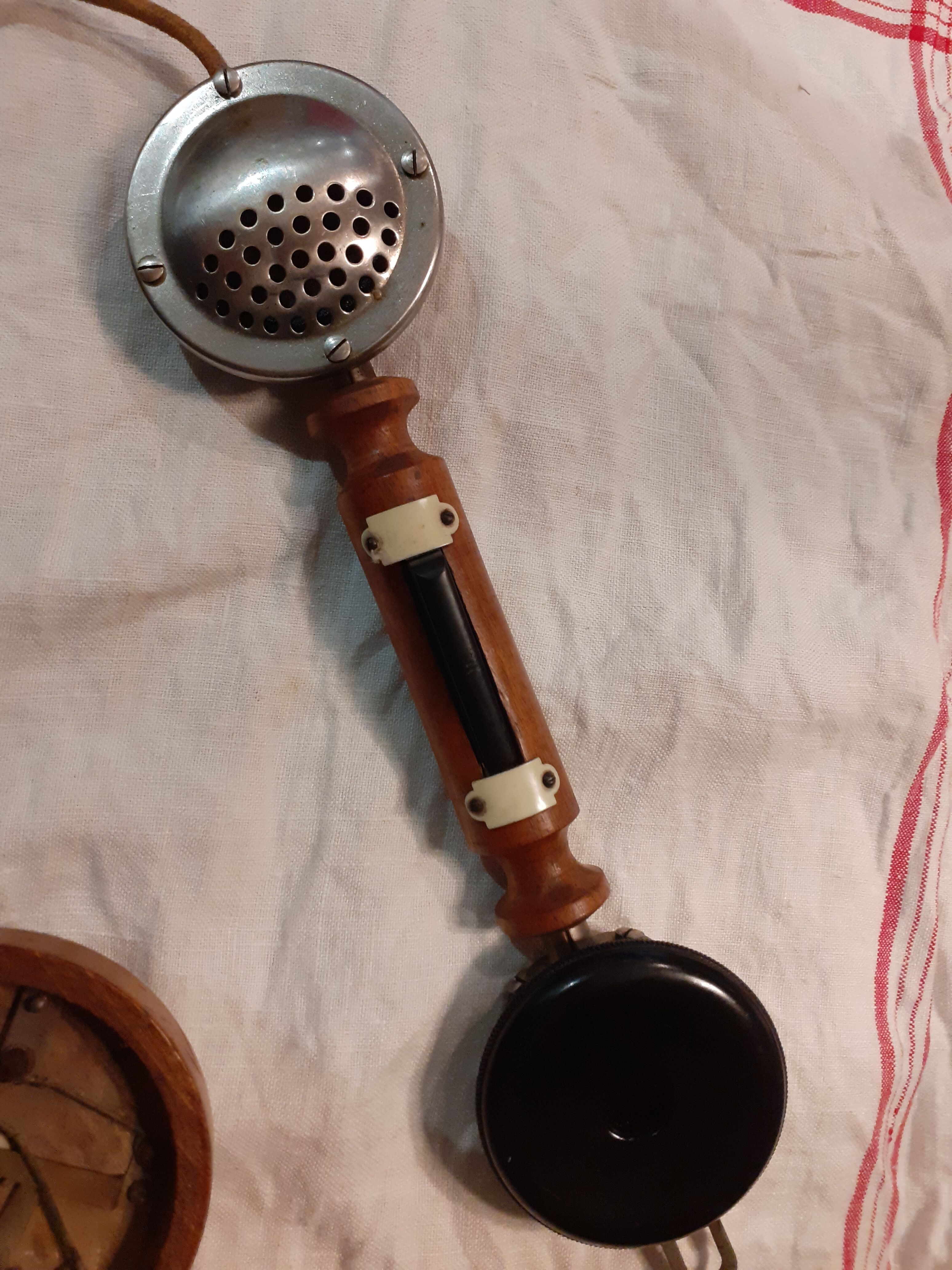 Telephone old wall wood