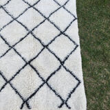 Tapis marocain beni ourian, 210x144
