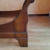 Lit Louis Philippe 140 x 190 bois massif
