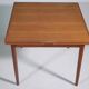 Table à manger extensible design danois en teck vintage années 60