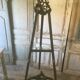 Carved wooden presentation easel