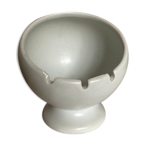 Empty ashtray pocket 1960 space age ceramic matte | Selency